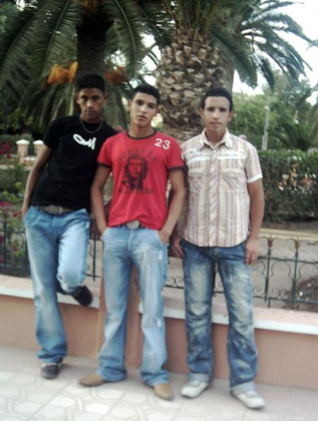 achraf ; khalil et moi